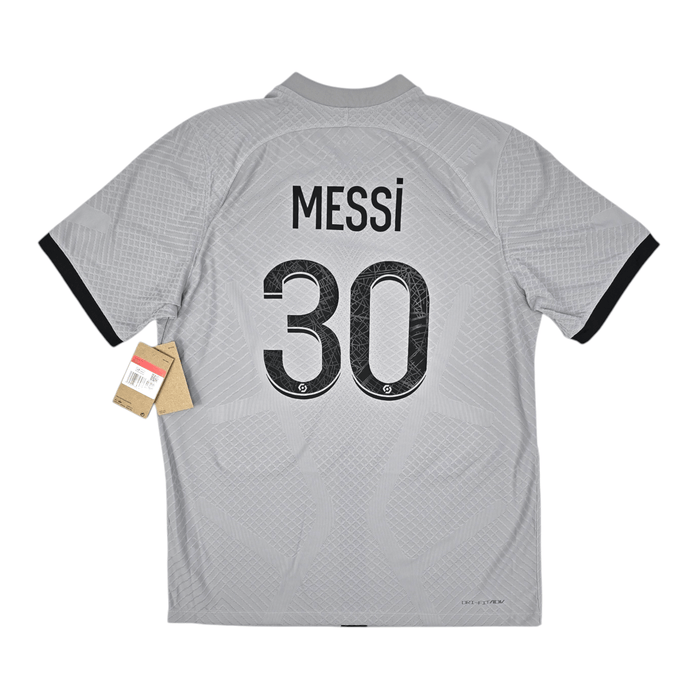 2022/23 PSG Away Football Shirt (L) Nike #30 Messi (BNWTs) Match ADV - Football Finery - FF300158