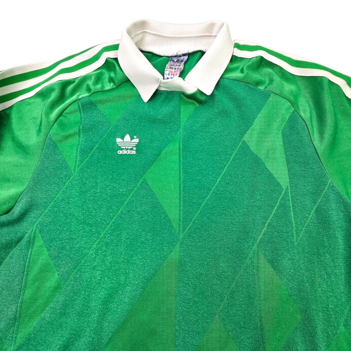 80s/90s Template (GK) Goal Keeper Football Shirt (L) Adidas # 1 *Arsenal* - Football Finery - FF202741