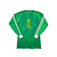 80s/90s Template (GK) Goal Keeper Football Shirt (L) Adidas # 1 *Arsenal* - Football Finery - FF202741