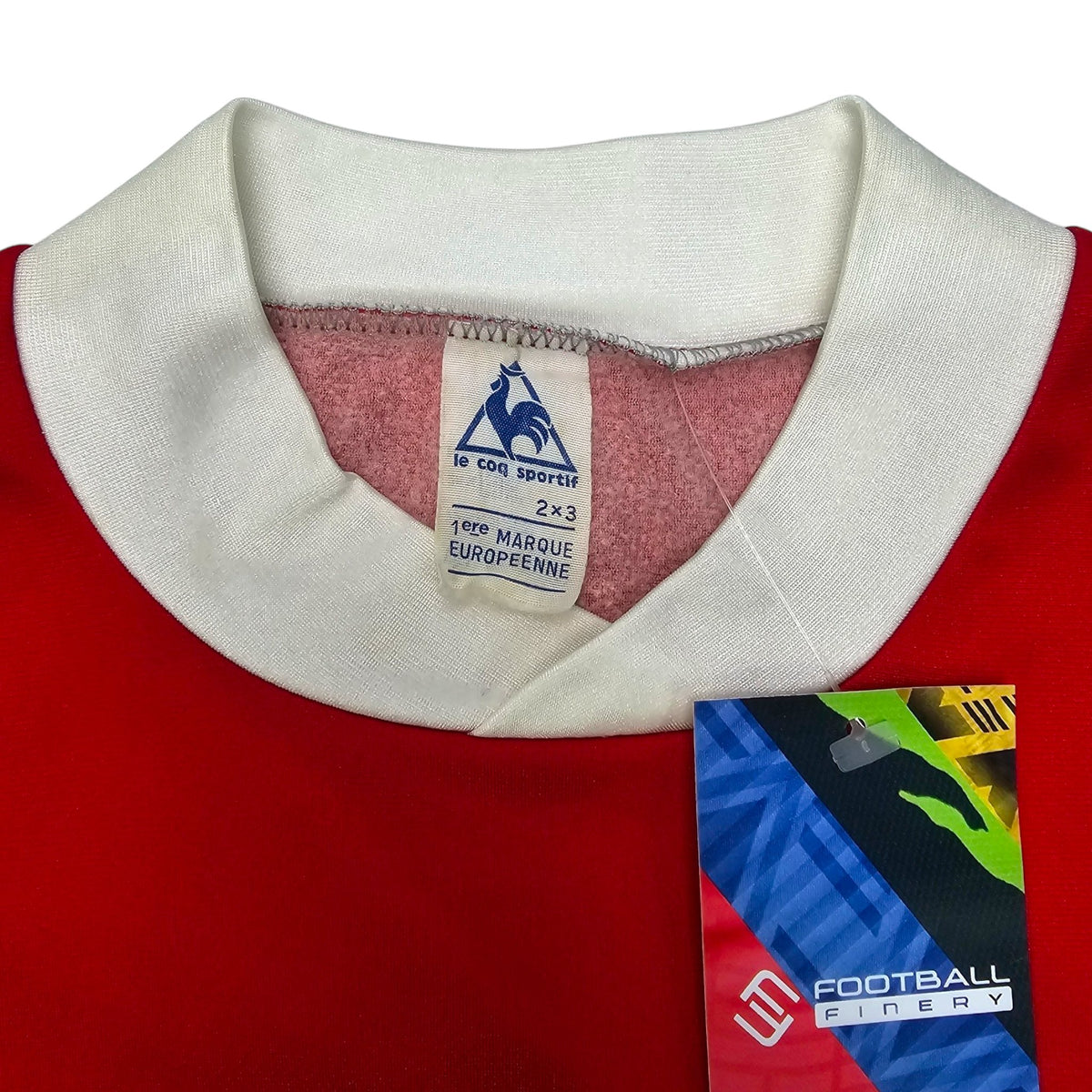 80s/90s Vintage Football Shirt (S) Le Coq Sportif - Football Finery - FF202350