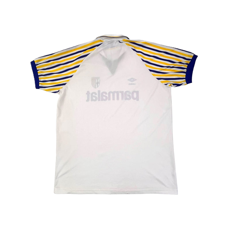 1990/91 Parma Home Football Shirt (XL) Umbro - Football Finery - FF202652