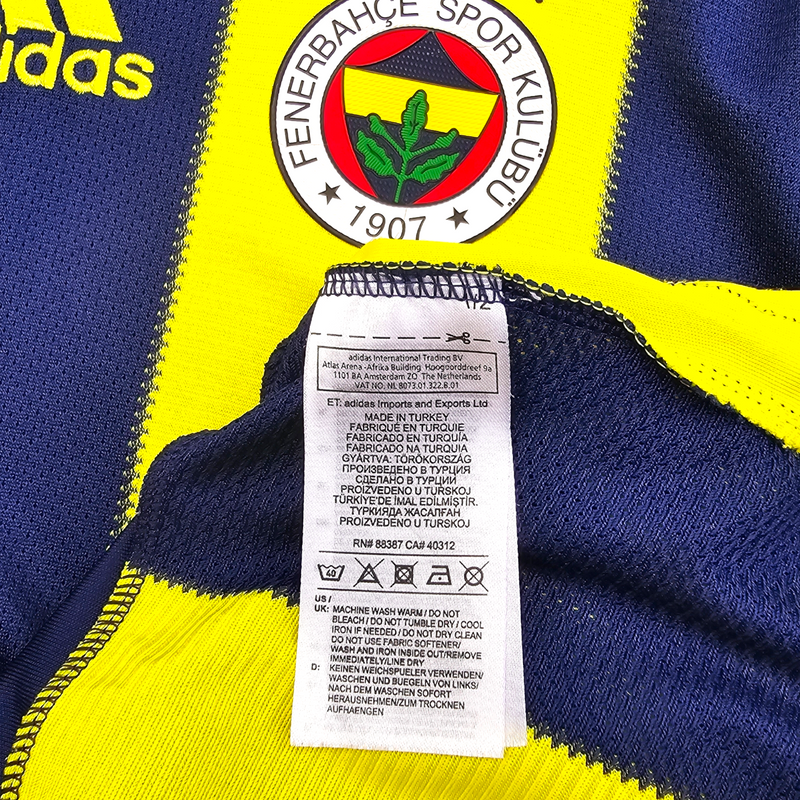 2018/19 Fenerbahce Home Football Shirt (S) Adidas