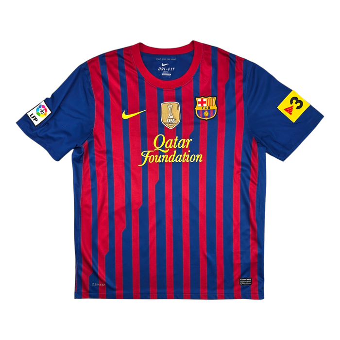 2011/12 Barcelona Home Football Shirt (XL) Nike #10 Messi