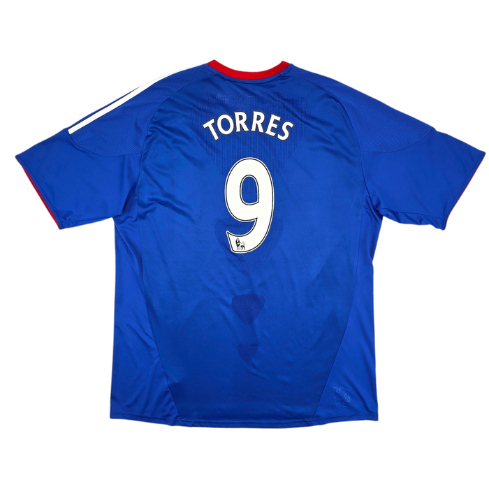 2010/11 Chelsea Home Football Shirt (2XL) Adidas #9 Torres