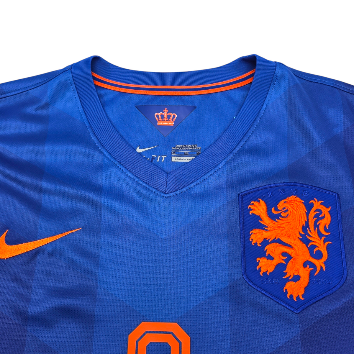 2014/15 Holland Away Football Shirt (XL) Nike #9 Van Persie