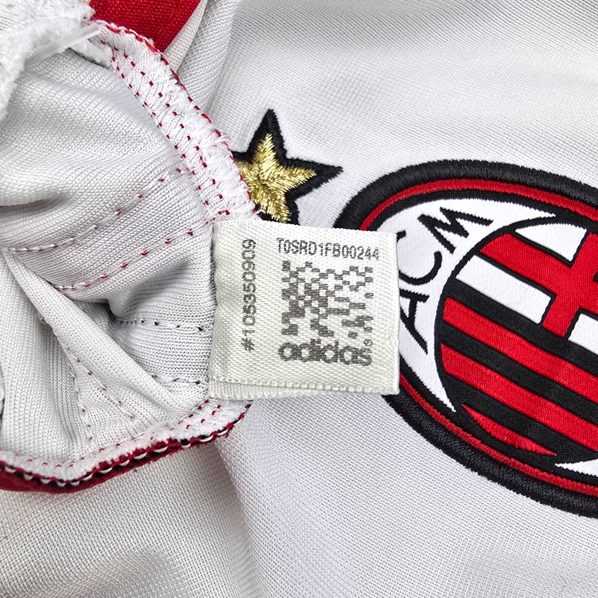 2012/13 AC Milan Away Football Shirt (M) Adidas #45 Balotelli