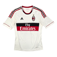 2012/13 AC Milan Away Football Shirt (M) Adidas #45 Balotelli