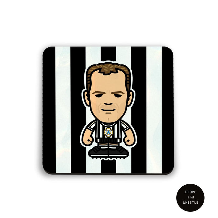 Alan Shearer Newcastle United Football Coaster - Football Finery - FF203100