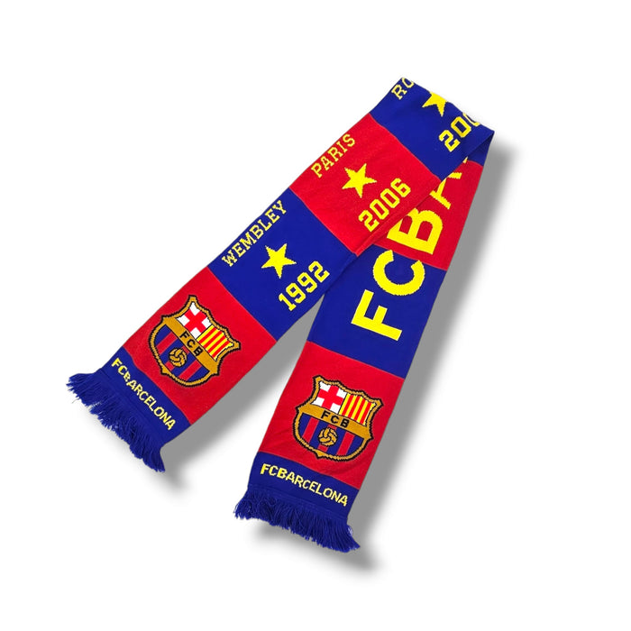 Barcelona Vintage Football Scarf - Football Finery - FF203744