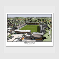 Cambridge United - The Abbey - Football Finery - FF204778_10x8