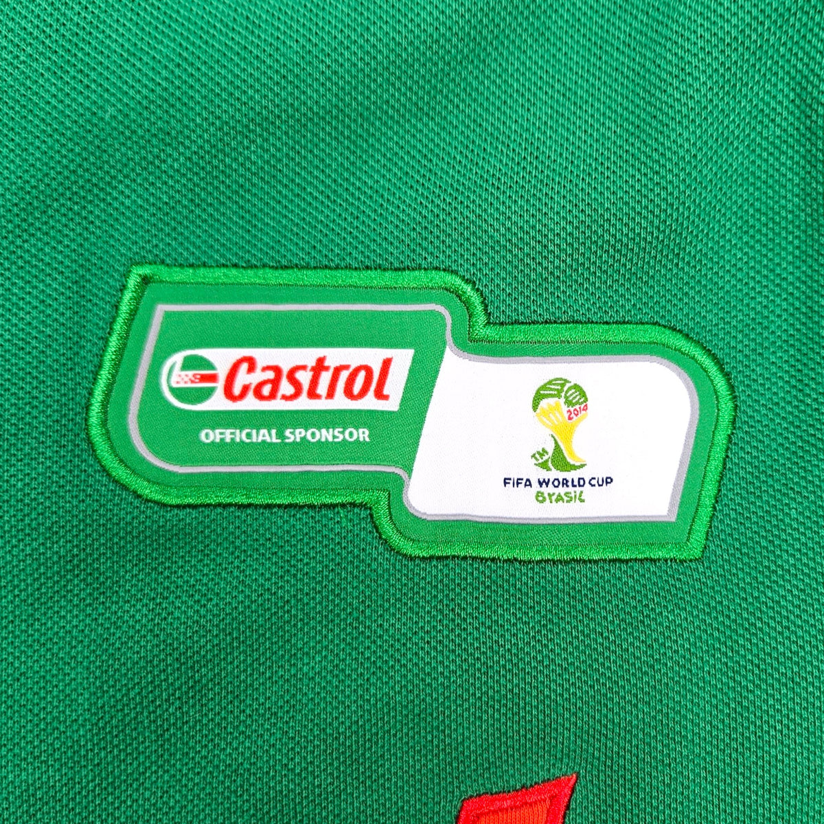 FIFA World Cup 2014 Polo Shirt (M) Castrol - Football Finery - FF203818