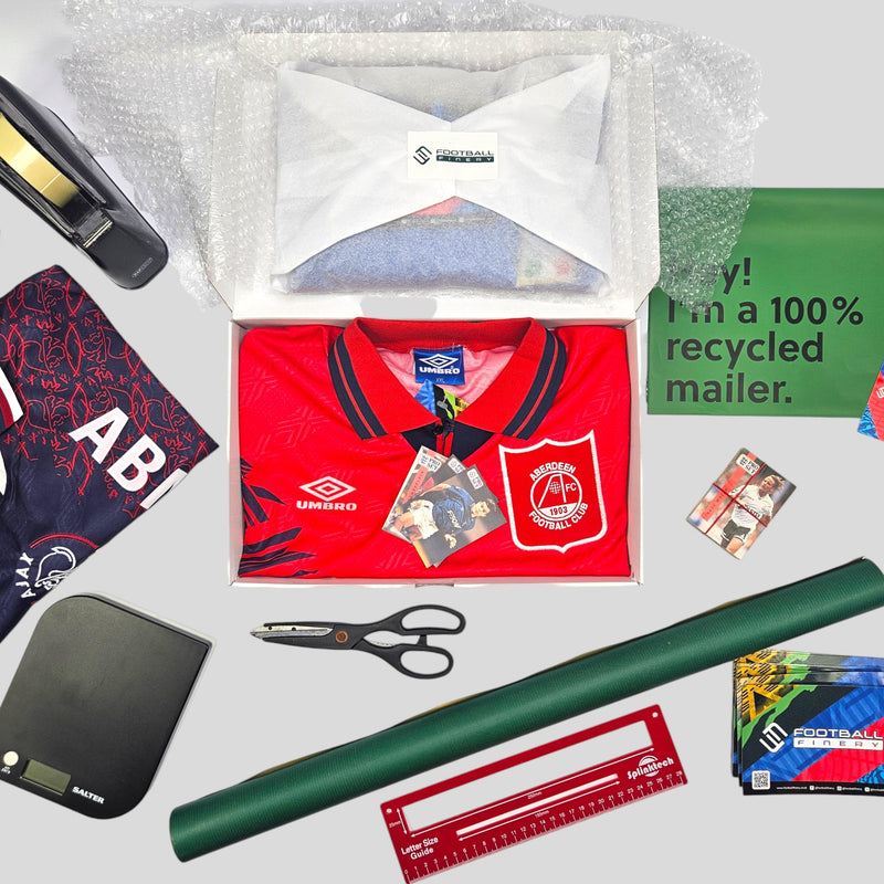 Football Shirt Gift Wrapping Service - Football Finery -