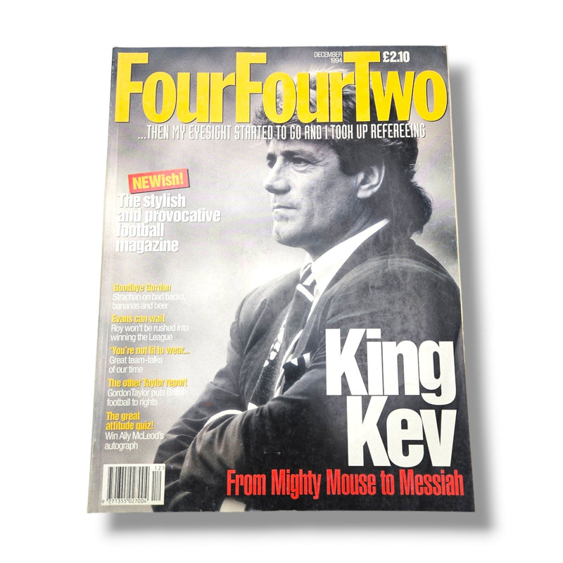 FOUR FOUR TWO MAGAZINE #4 December 1994 - Kevin Keegan - Football Finery - FF204053