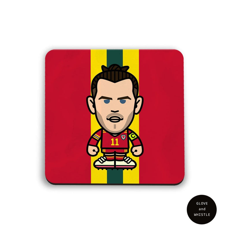 Gareth Bale Wales Football Coaster - Football Finery - FF203100