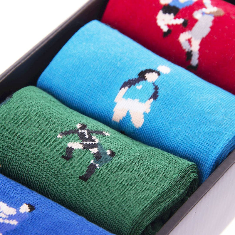 Iconic Football Moments Casual Football Socks Box Set - Football Finery - FF203200