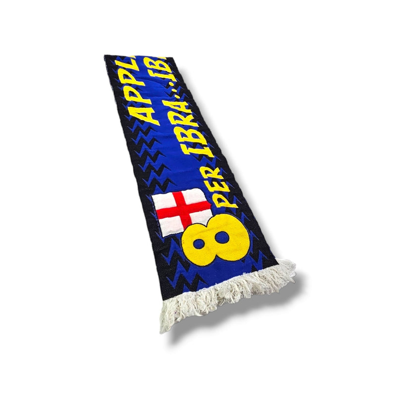 Inter Milan Vintage Football Scarf (Ibrahimovic) - Football Finery - FF203743