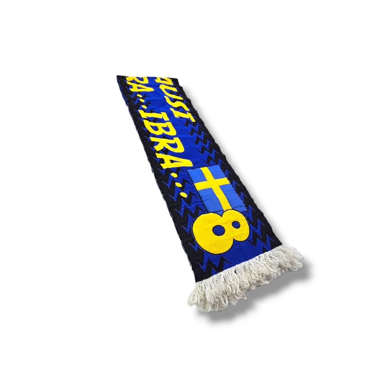 Inter Milan Vintage Football Scarf (Ibrahimovic) - Football Finery - FF203743