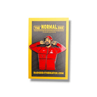 Jurgen Klopp - The Normal One Football Icon Pin Badge - Football Finery - FF204595