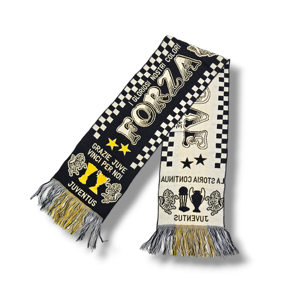 Juventus Vintage Football Scarf - Football Finery - FF203751