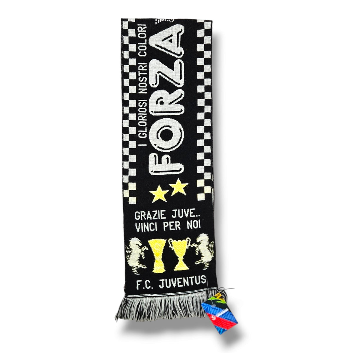 Juventus Vintage Football Scarf - Football Finery - FF203813