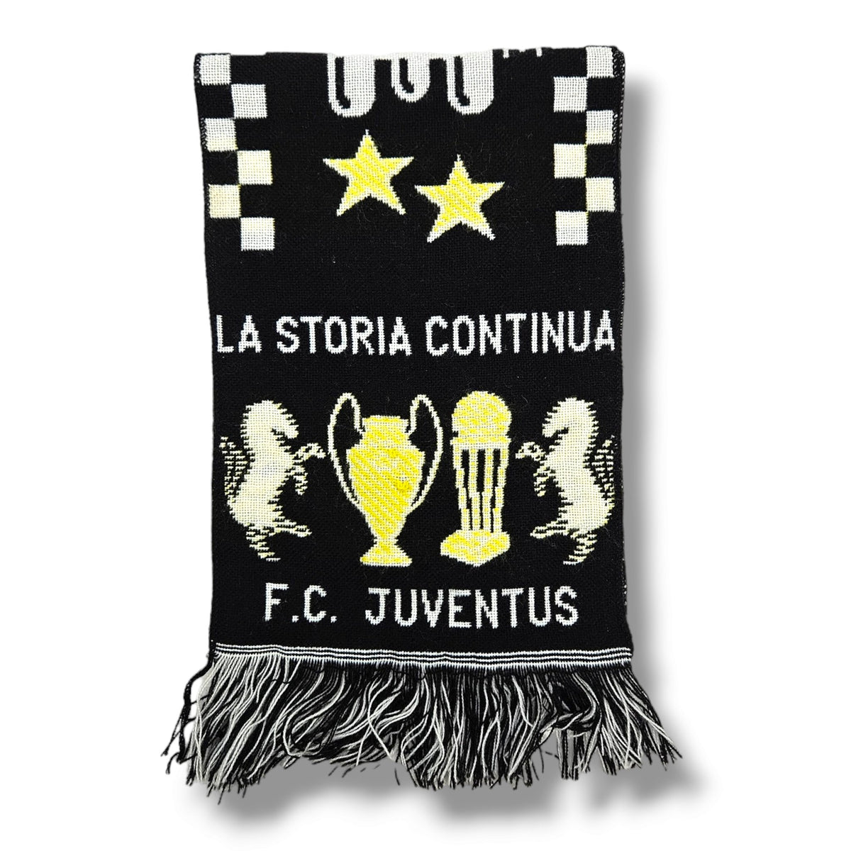 Juventus Vintage Football Scarf - Football Finery - FF203813