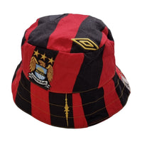 Manchester City 2011/12 Away Shirt Reworked Bucket Hat - Football Finery - FF203091