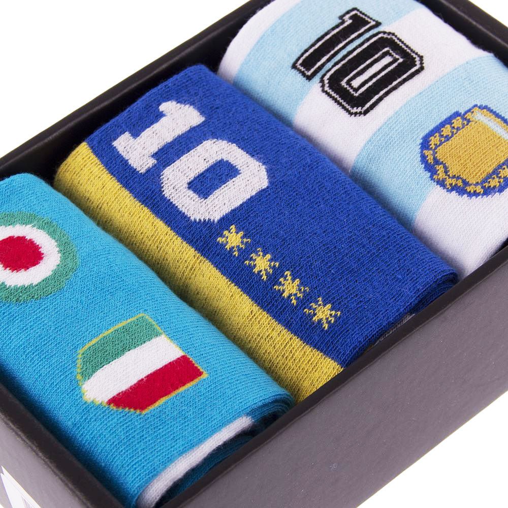 Maradona X COPA Number 10 Football Socks Box Set - Football Finery - FF203203