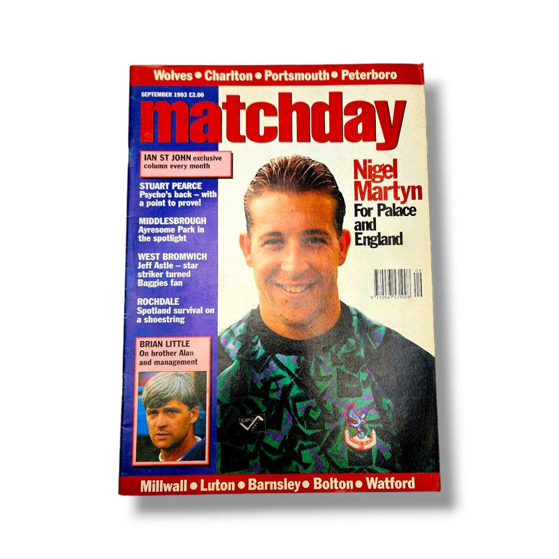 Matchday Football Magazine: 1993 Bundle (8 x Issues) - Football Finery -