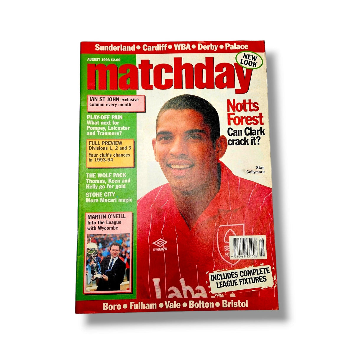 Matchday Football Magazine: 1993 Bundle (8 x Issues) - Football Finery -