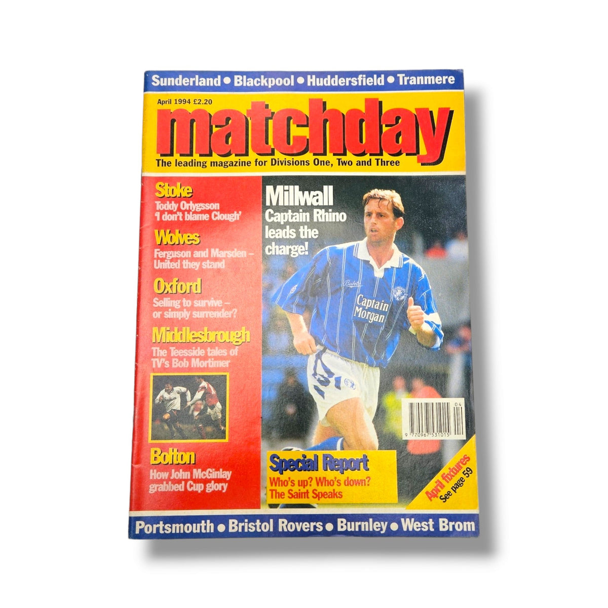 Matchday Football Magazine: 1994 Bundle (9 x Issues) - Football Finery - FF204066