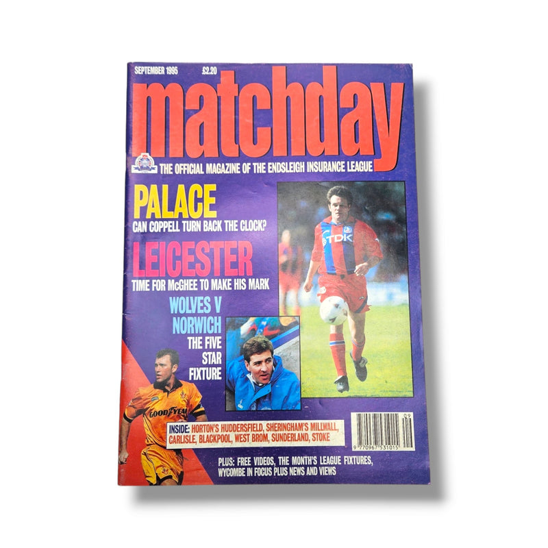 Matchday Football Magazine: 1995 Bundle (3 x Issues) - Football Finery - FF204067