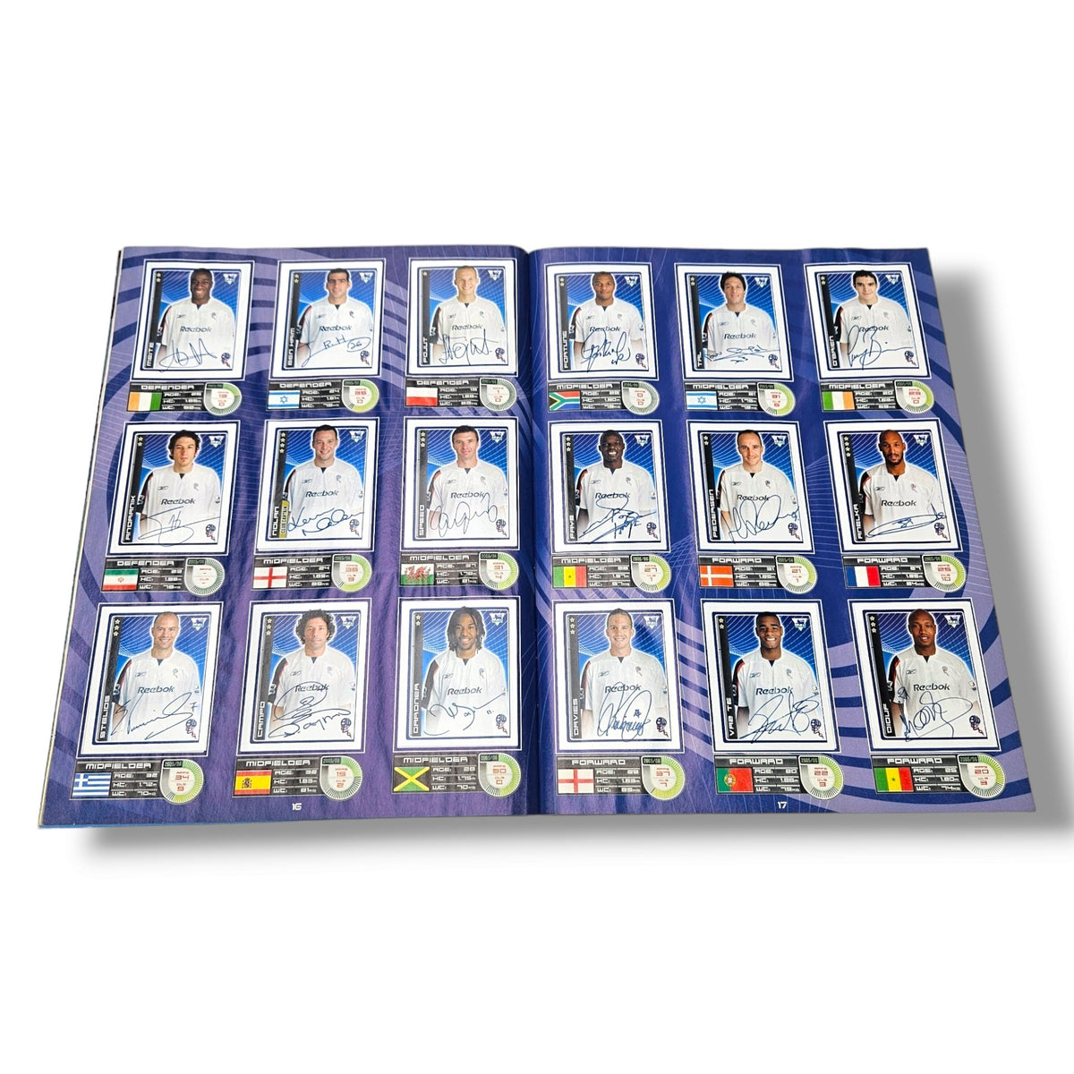 Merlin's FA Premier League Sticker Collection 2007 (85% Complete) - Football Finery - FF204056