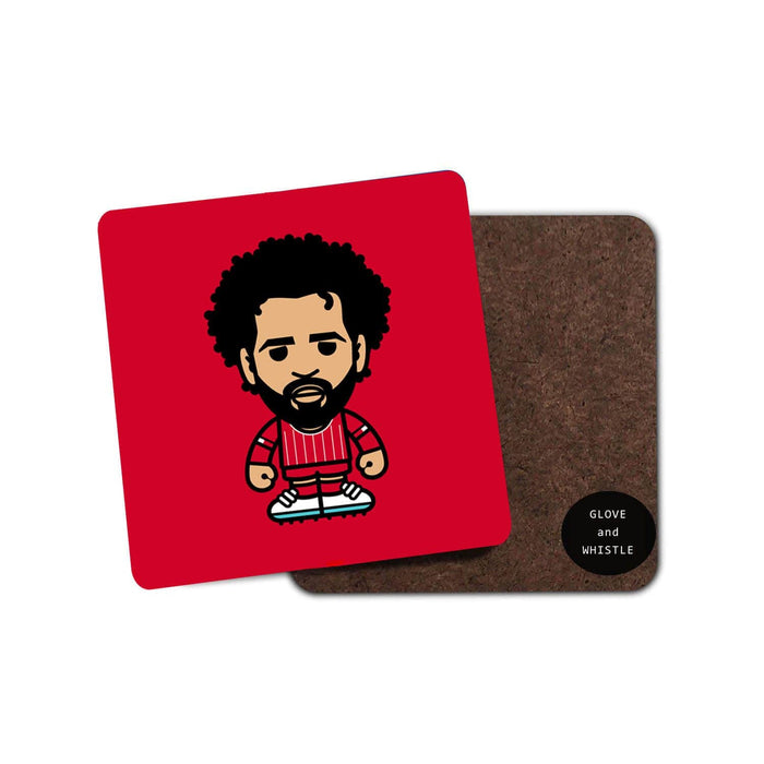 Mohamed Salah Liverpool Football Coaster - Football Finery - FF203100