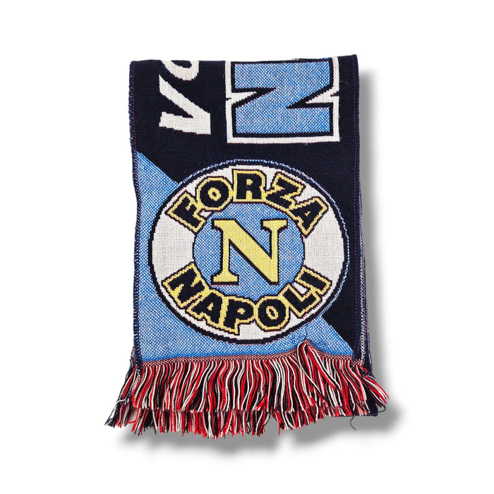 Napoli x Genoa Vintage Football Scarf (Half & Half) - Football Finery - FF203749