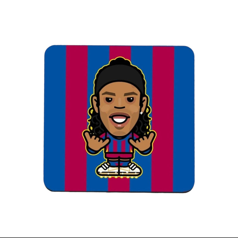 Ronaldinho Barcelona Football Coaster - Football Finery - FF203100