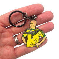 Ronaldo R9 - Brazil Football Icon Keyring - Football Finery - FF204594