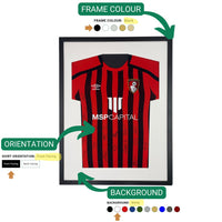 Shirt Framing Service - Football Finery -