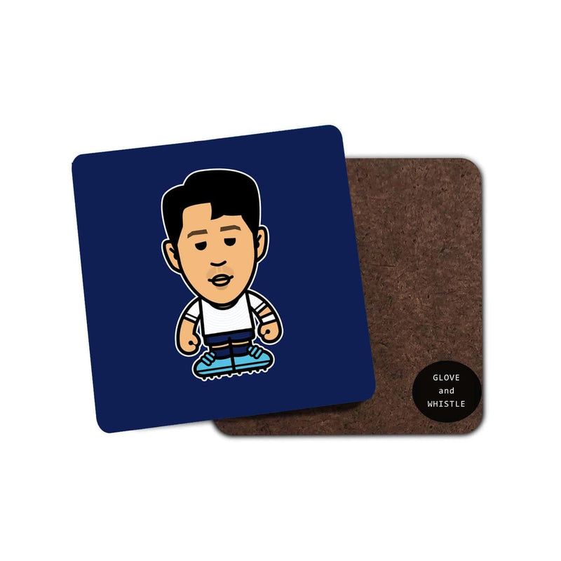 Son Heung-min Tottenham Hotspur Football Coaster - Football Finery - FF203100