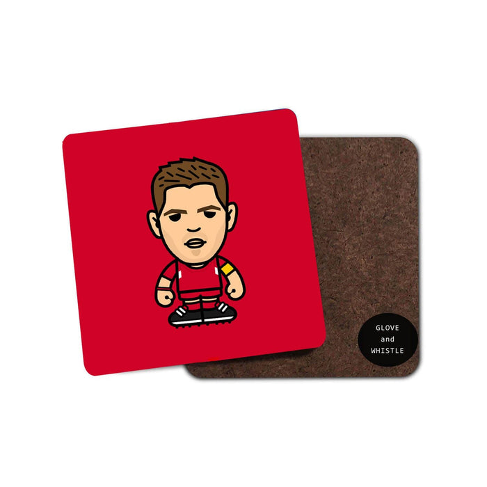 Steven Gerrard Liverpool Football Coaster - Football Finery - FF203100