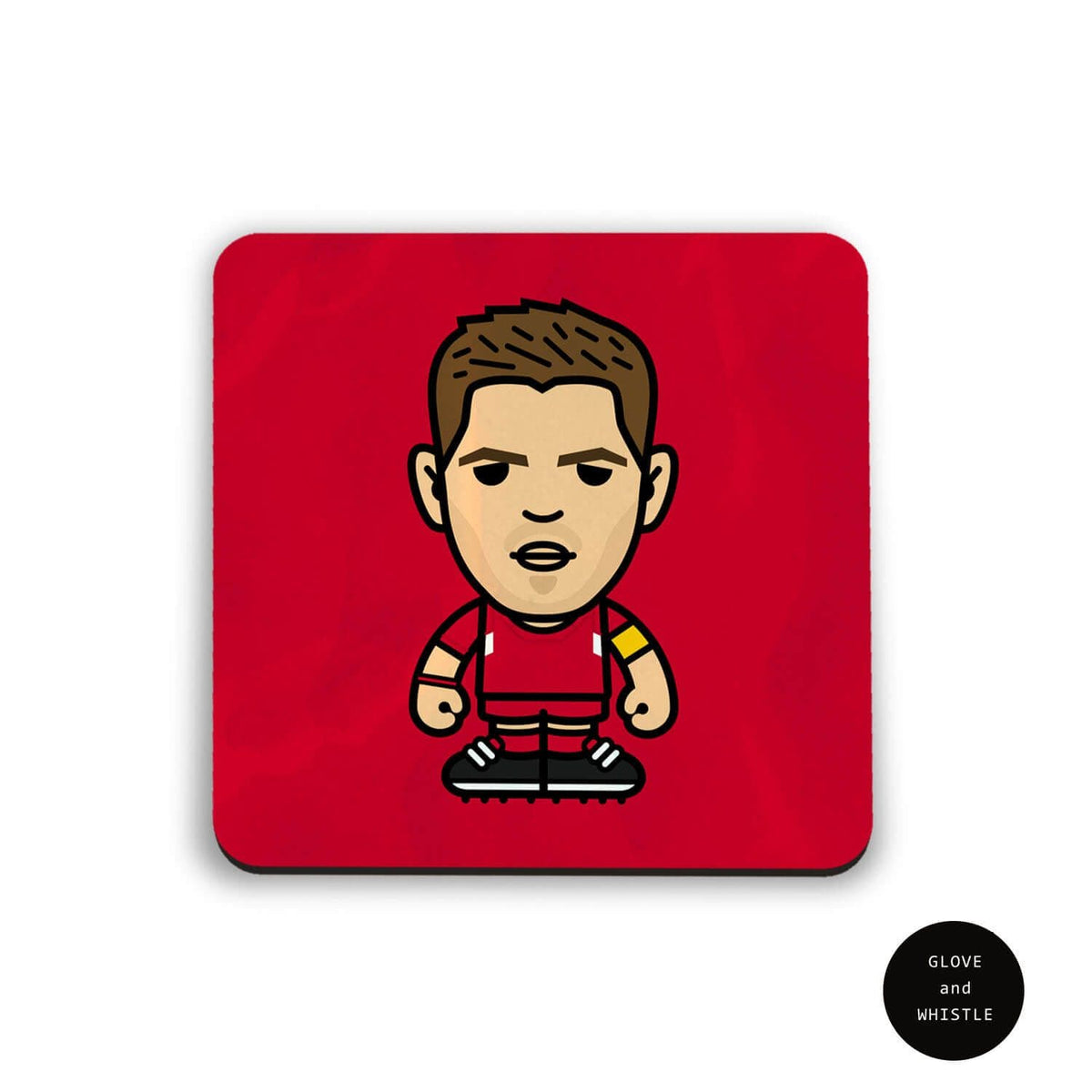 Steven Gerrard Liverpool Football Coaster - Football Finery - FF203100