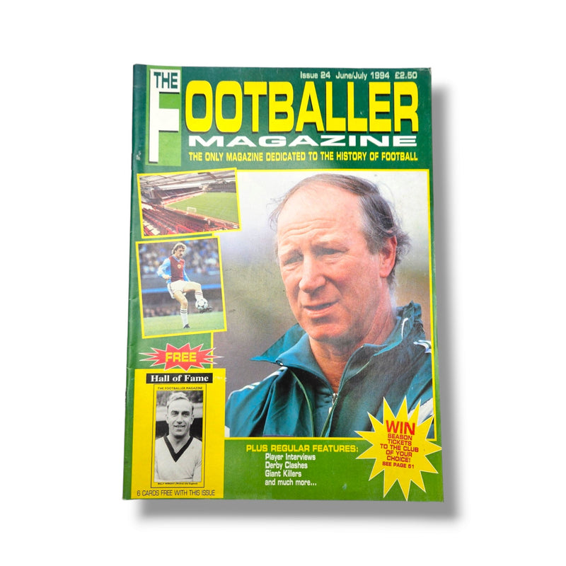 The Footballer Magazine: 1994/95 Bundle (5 Issues) - Football Finery - FF204065