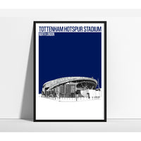 Tottenham Hotspur Stadium Football Artwork - Football Finery - FF203114