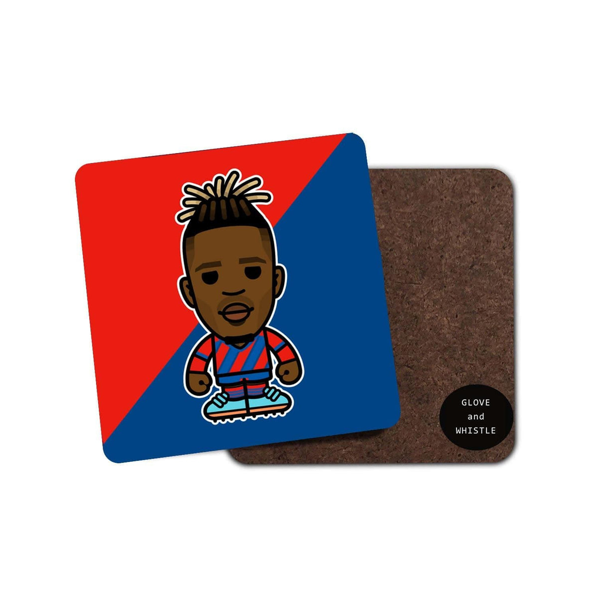 Wilfred Zaha Crystal Palace Football Coaster - Football Finery - FF203100